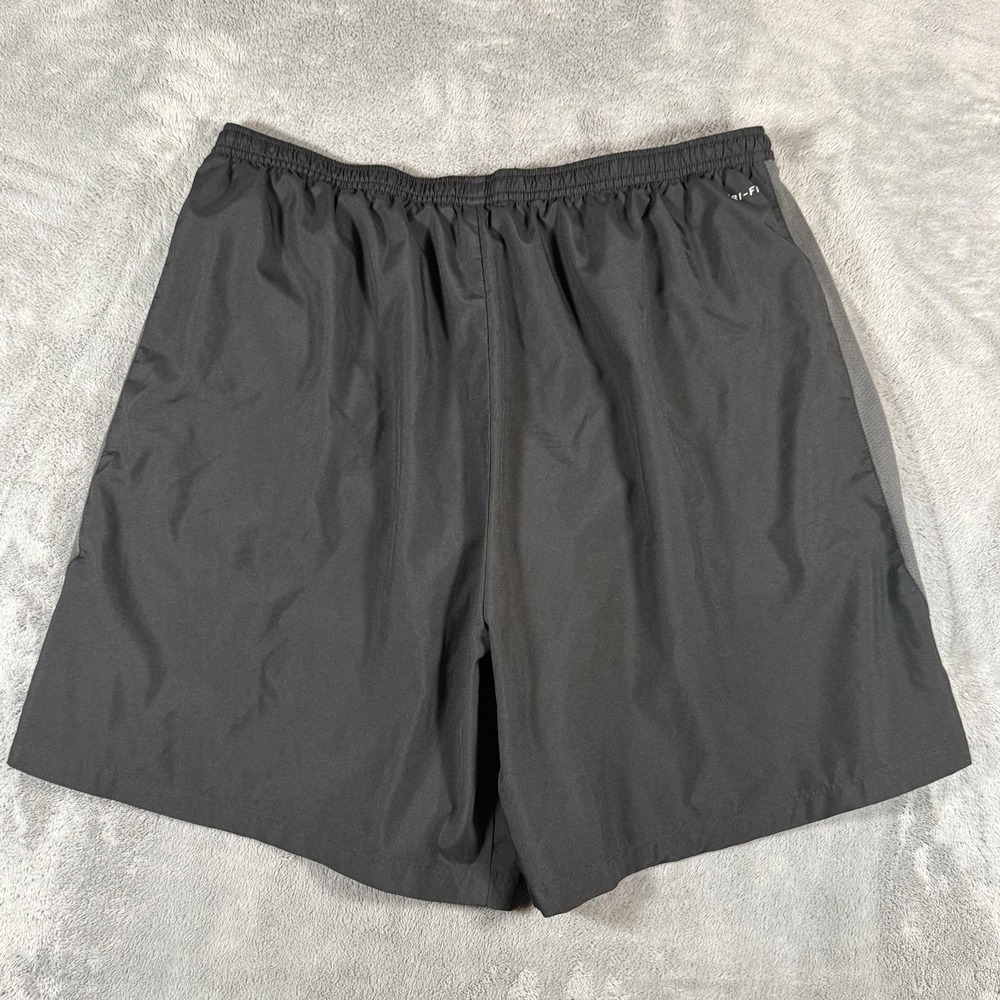 Nike Dri-FIT Shorts Youth Size 2XL Black Microfiber 11 Inch Running Gym Training - Picture 8 of 9